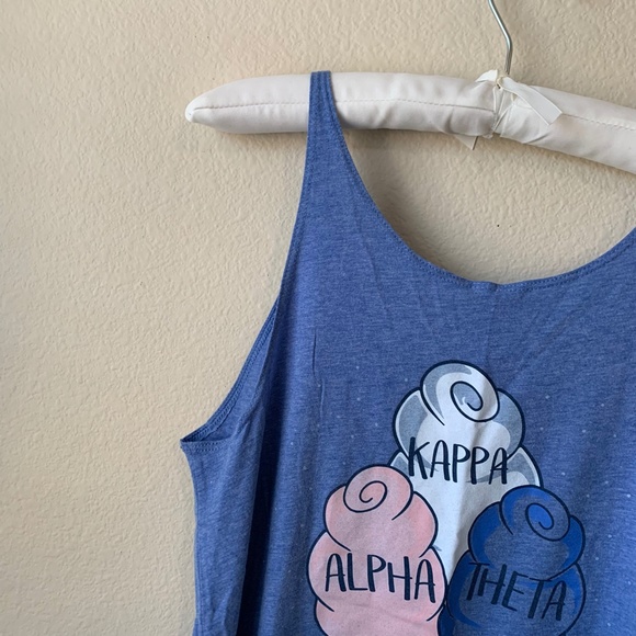 Kappa Alpha Theta Tank Top Bid Day Size Small How Sweet it is to be a Theta! - Picture 11 of 15